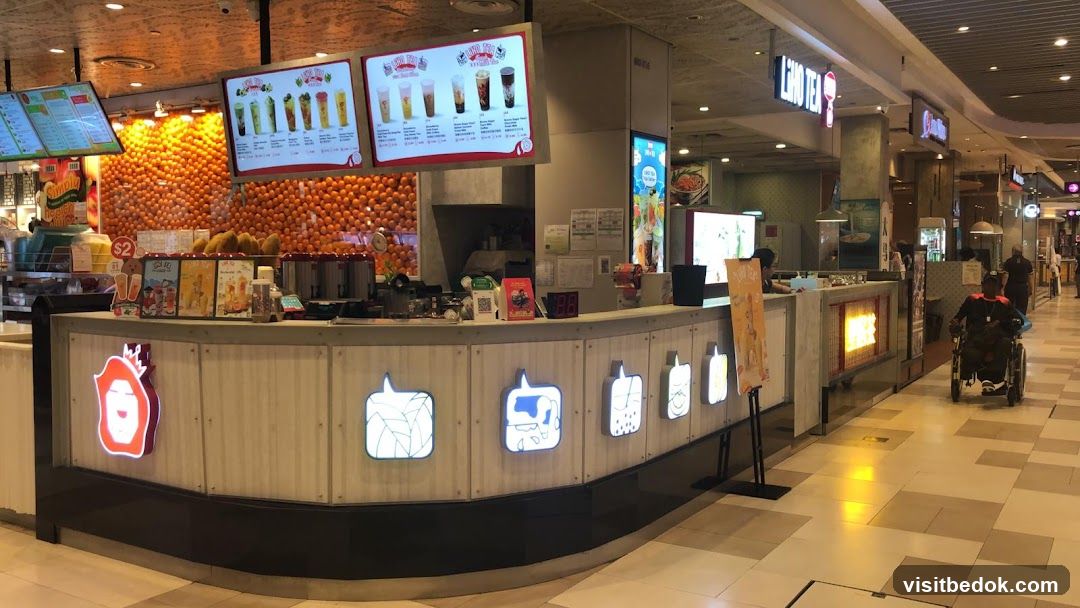 Bubble Tea Shop Counter
