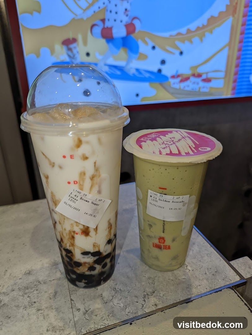 Two Bubble Teas