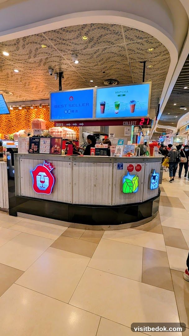 Bubble Tea Shop Counter