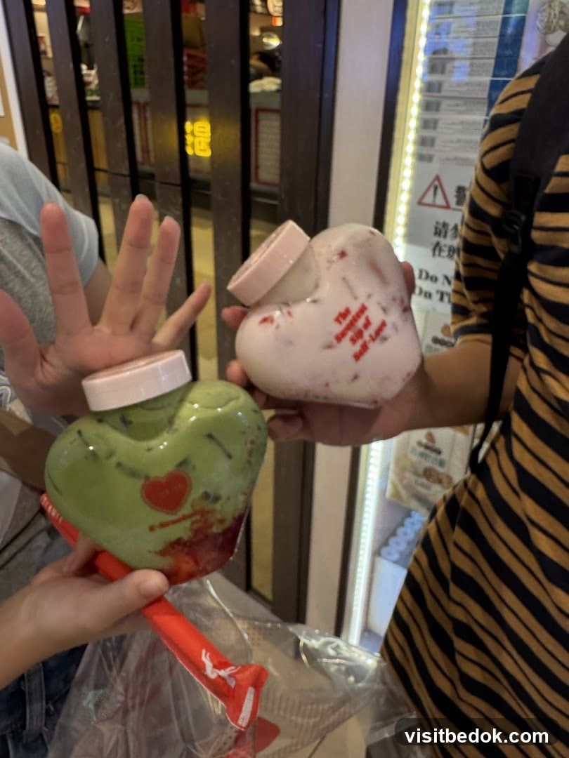 Heart-Shaped Drinks