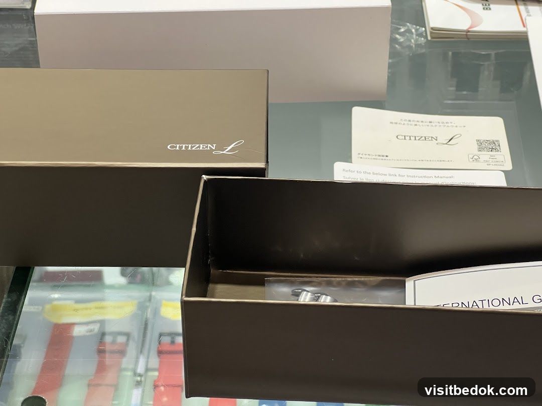 Citizen Watch Packaging