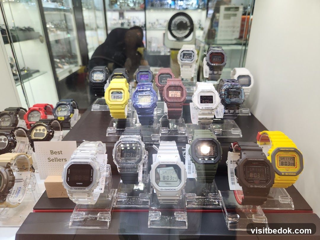 G-Shock Watches Display