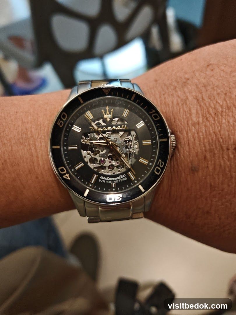 Maserati Skeleton Watch