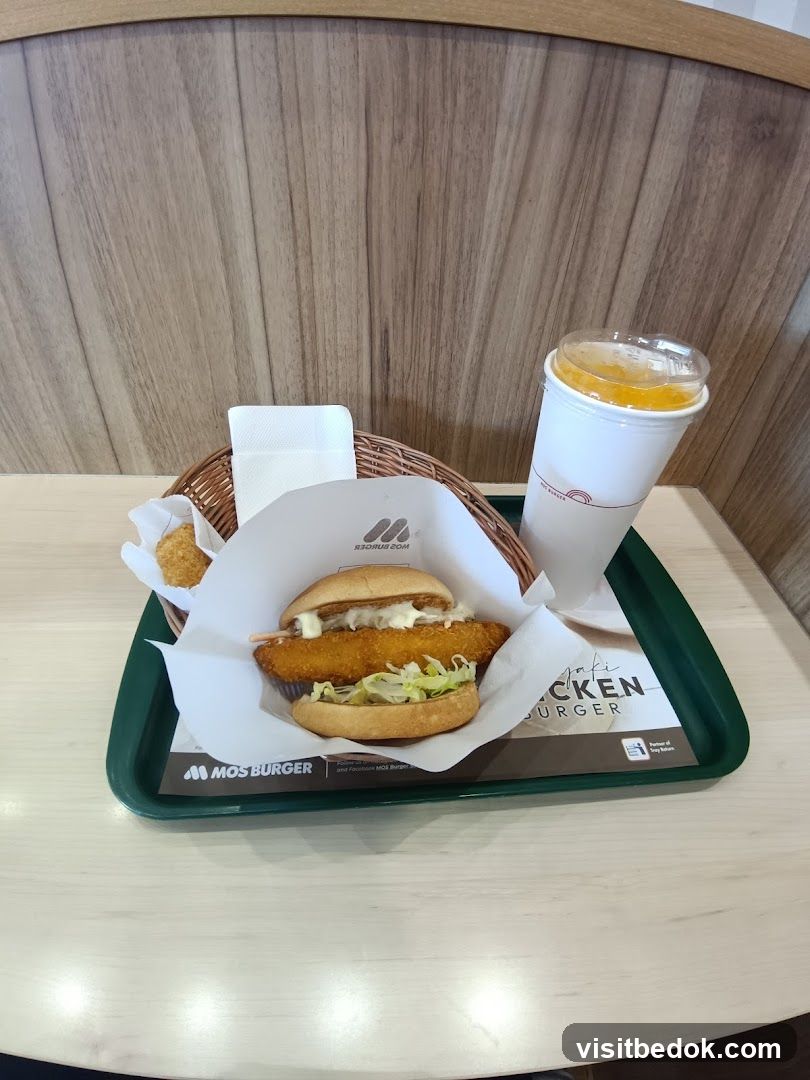 Mos Burger Meal