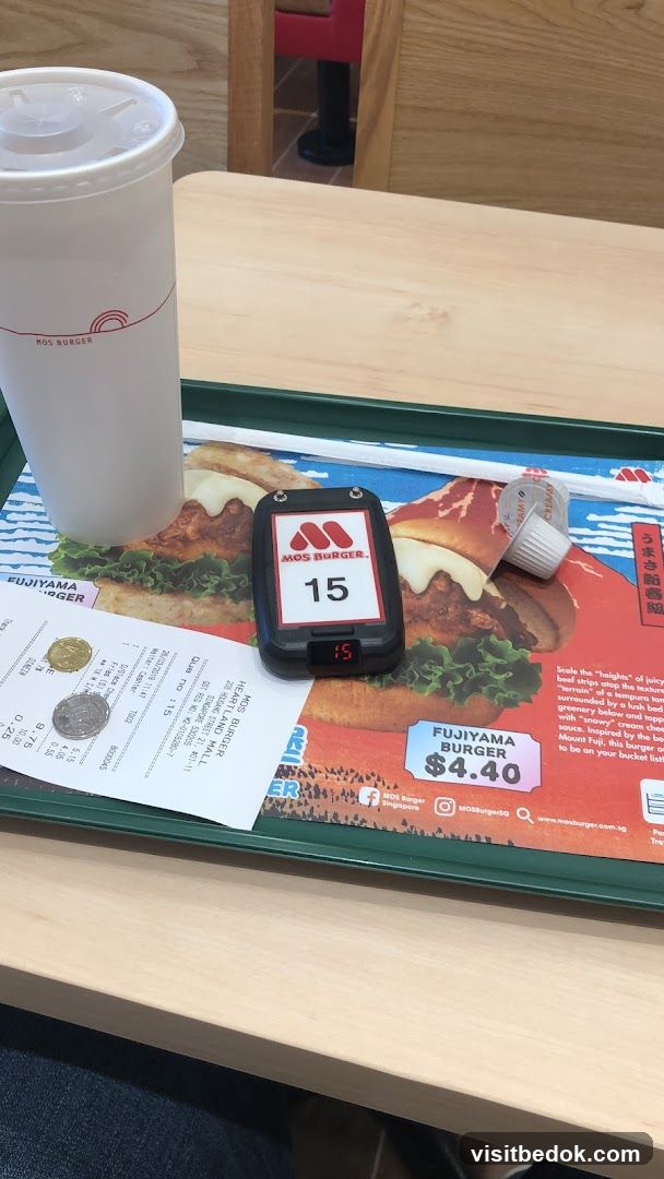 MOS Burger Order Tray
