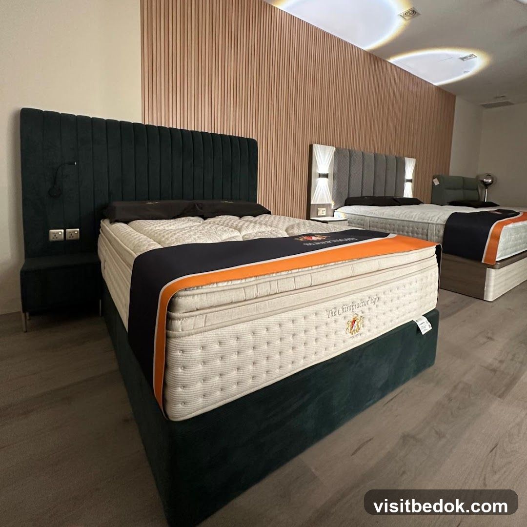 Mattress showroom