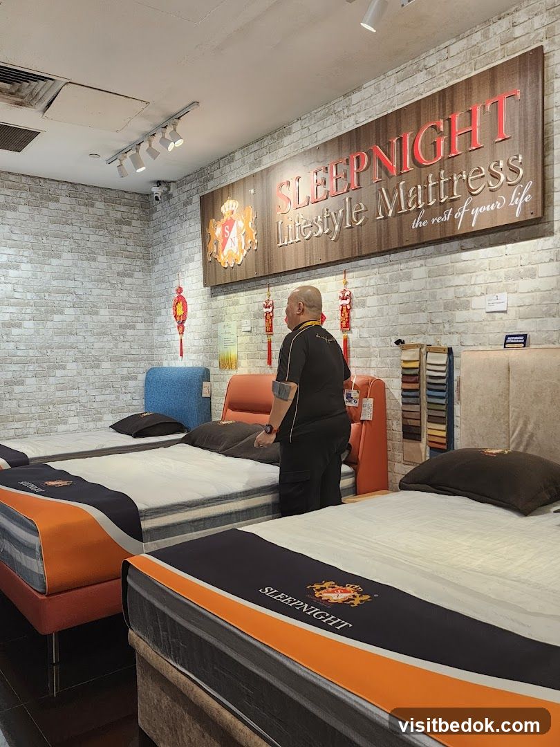 Mattress Store Interior