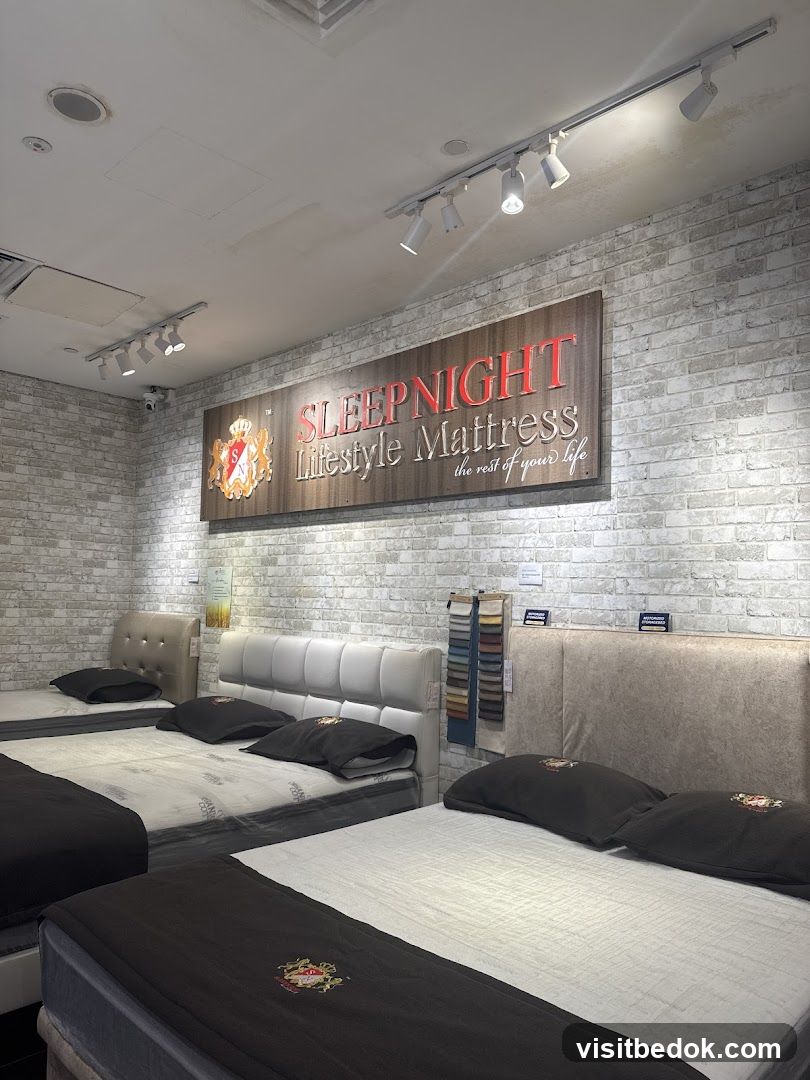 Mattress Store Interior