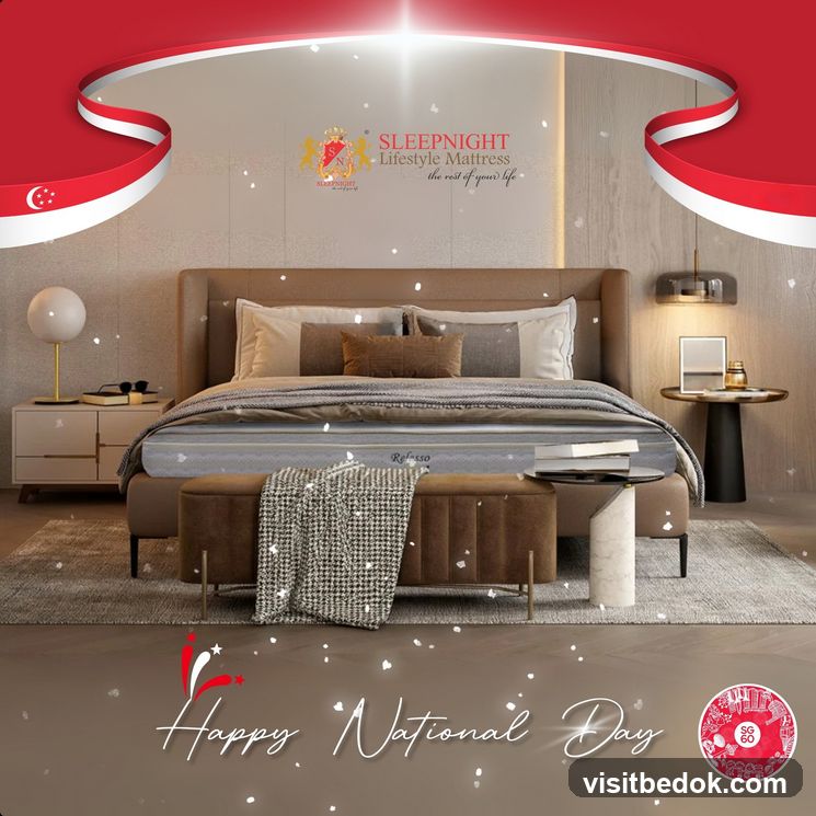 Happy National Day Mattress Advertisement