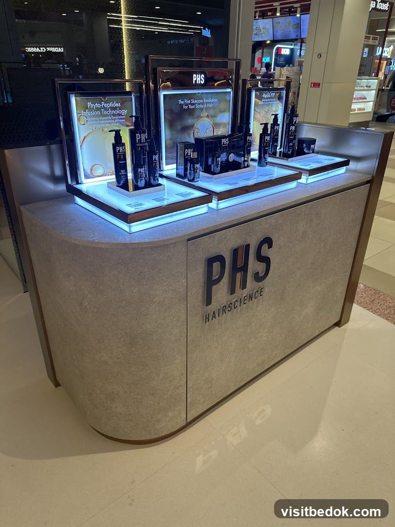 PHS Hair Science Display