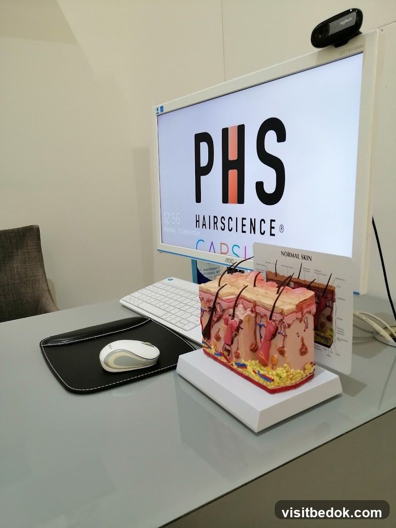 PHS Hairscience Display