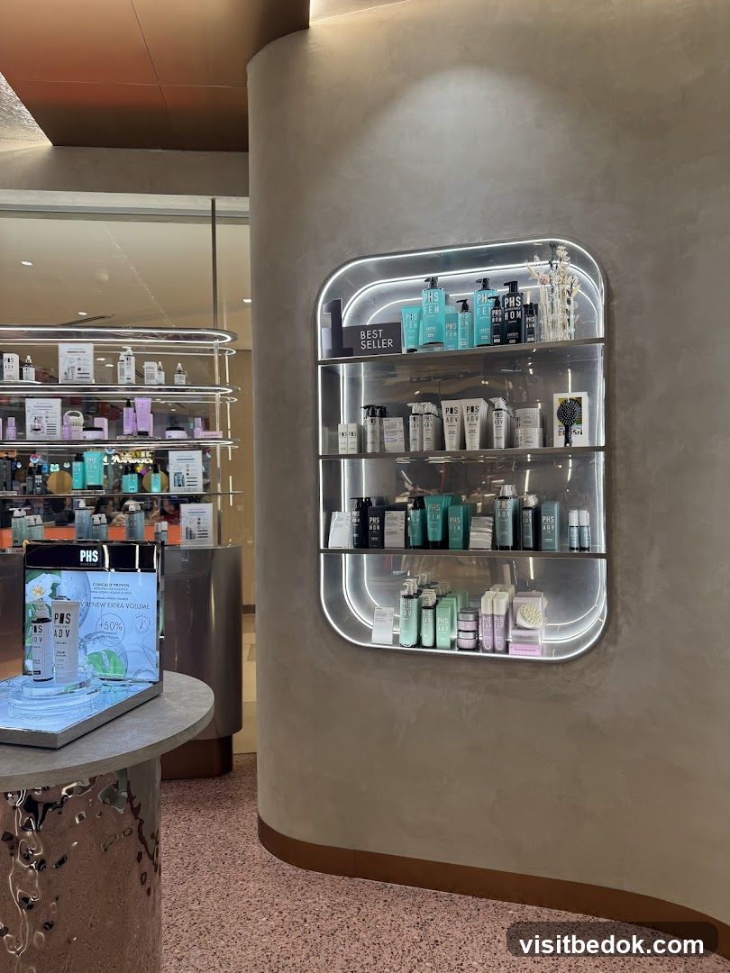 Beauty product display