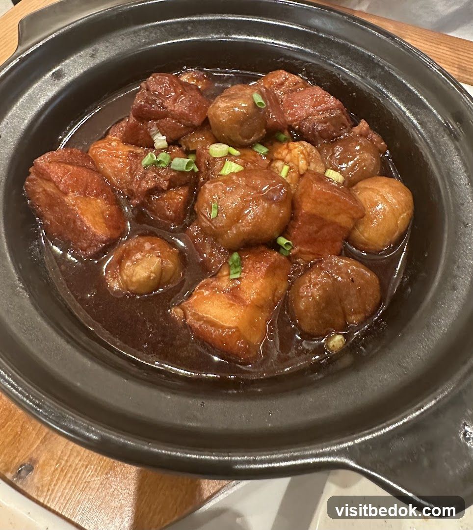Braised Pork Belly with Chestnuts