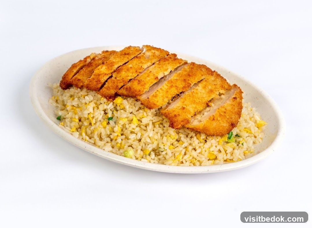 Fried Chicken and Rice