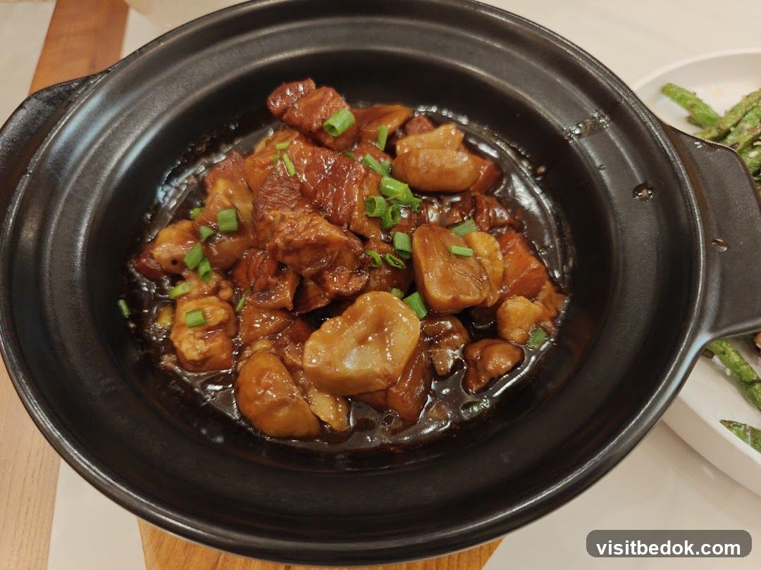 Braised Pork Belly with Chestnuts