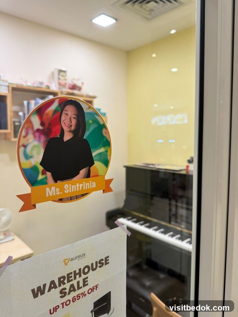 Piano Studio Interior