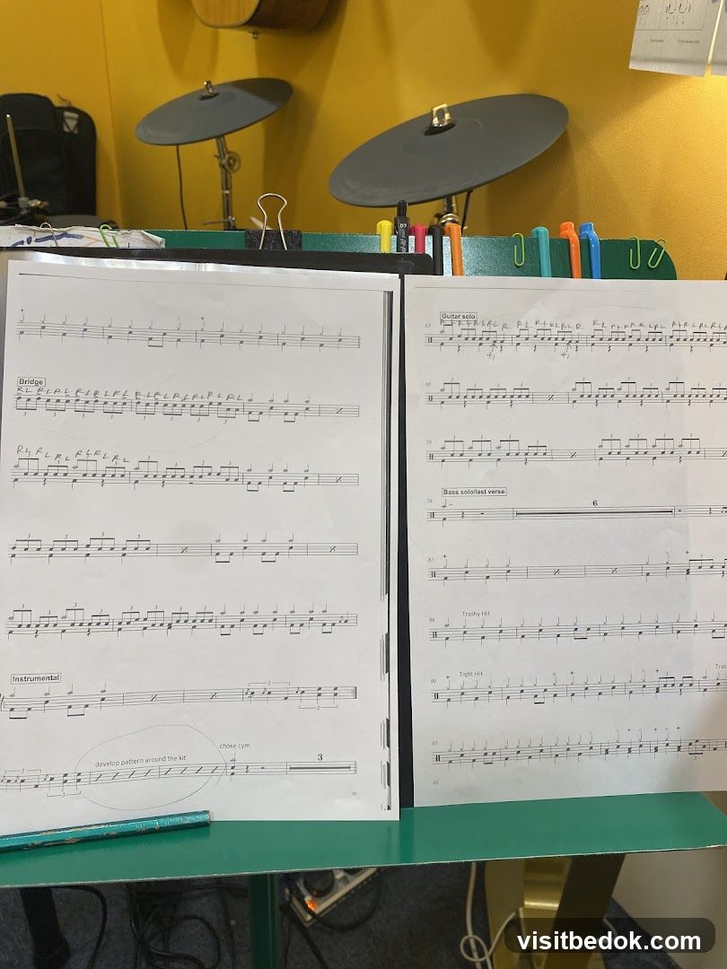 Drum Sheet Music