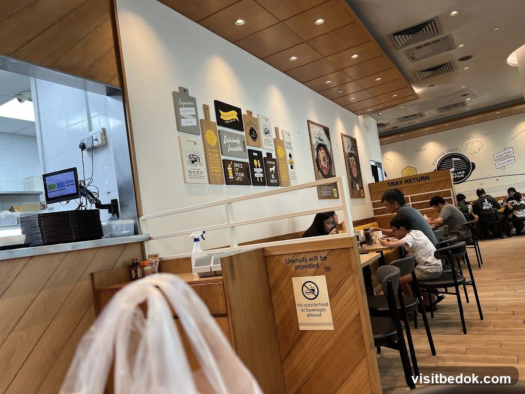 Restaurant Interior with Diners