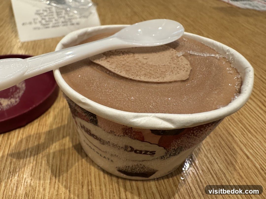 Chocolate Ice Cream Cup