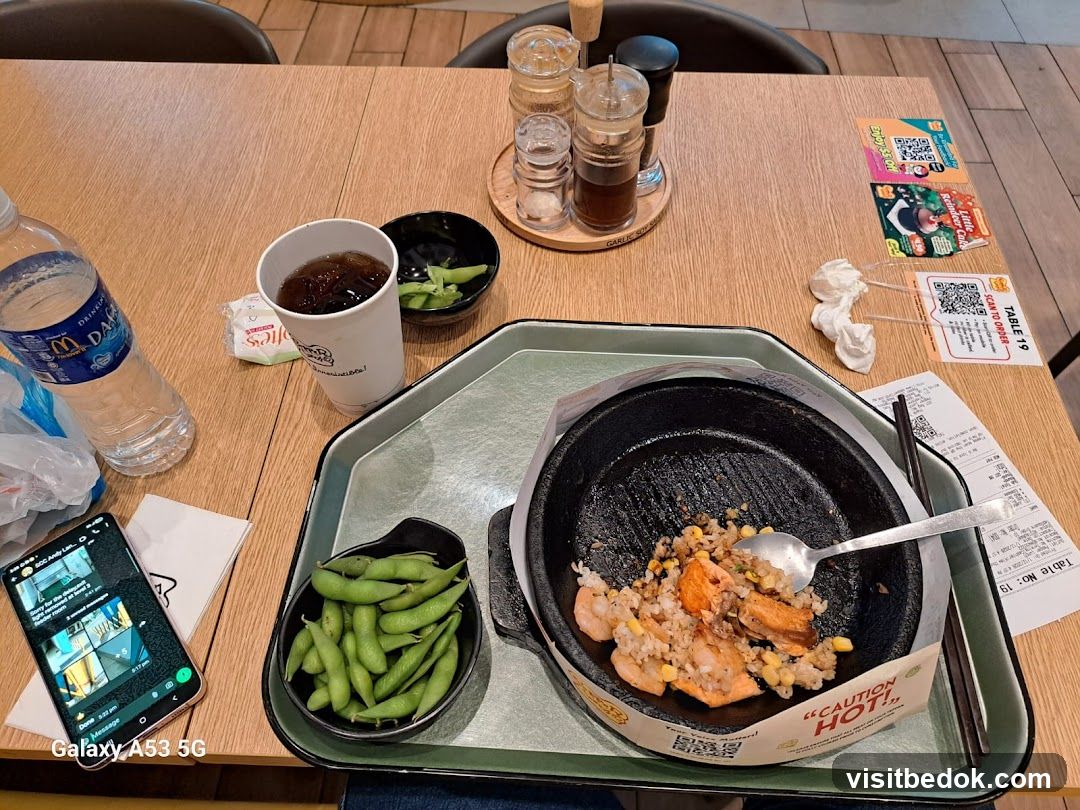 Meal on a table