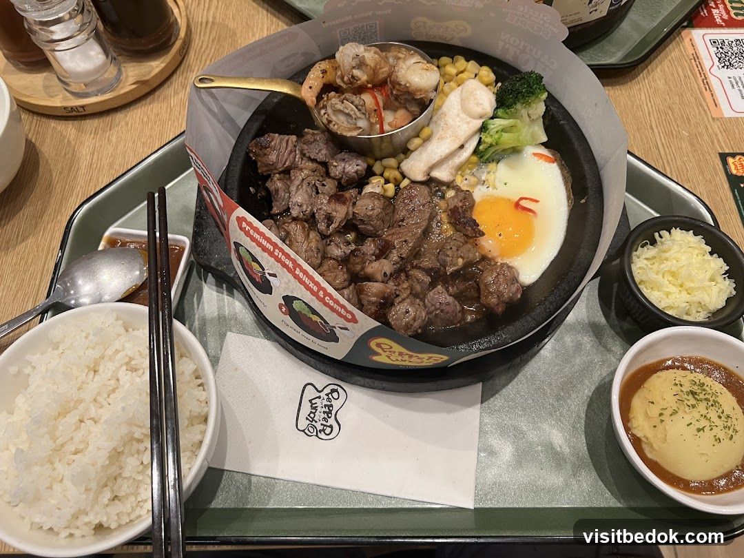 Sizzling Steak Platter