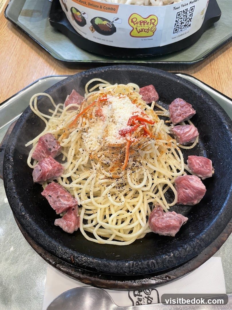 Pepper Lunch Spaghetti