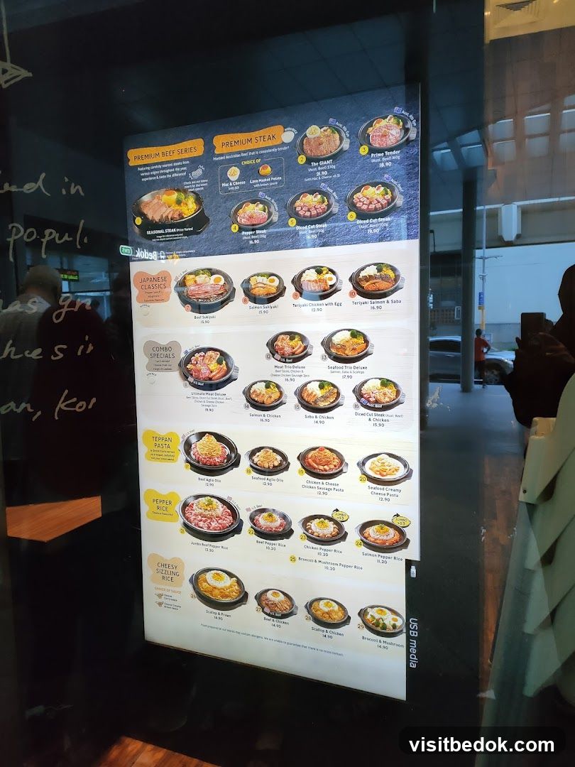 Japanese Food Menu
