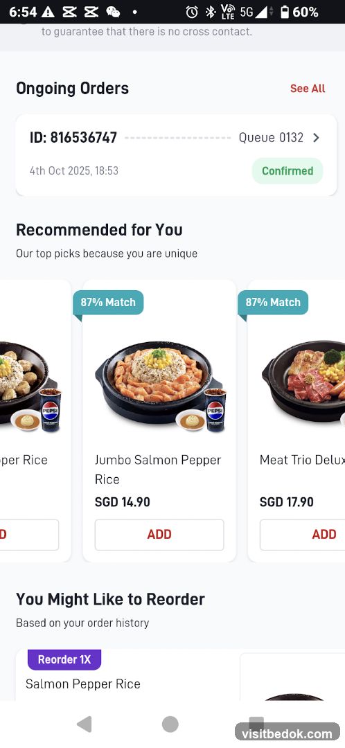Food Recommendations