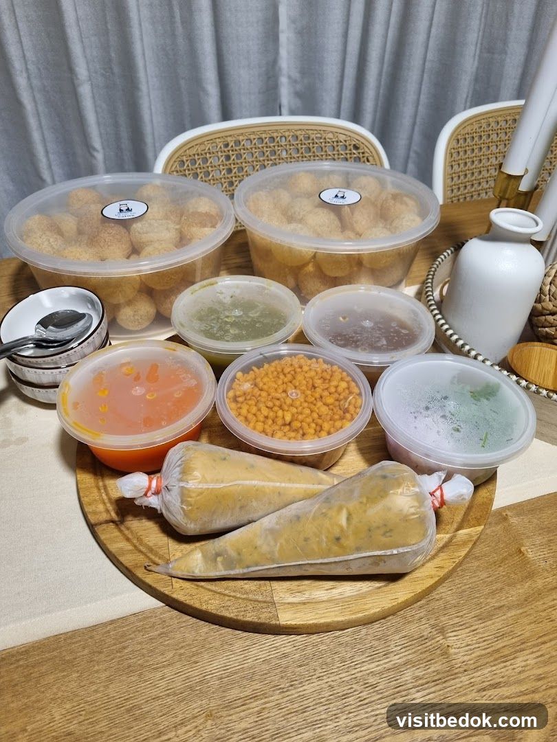 Indian Street Food Platter