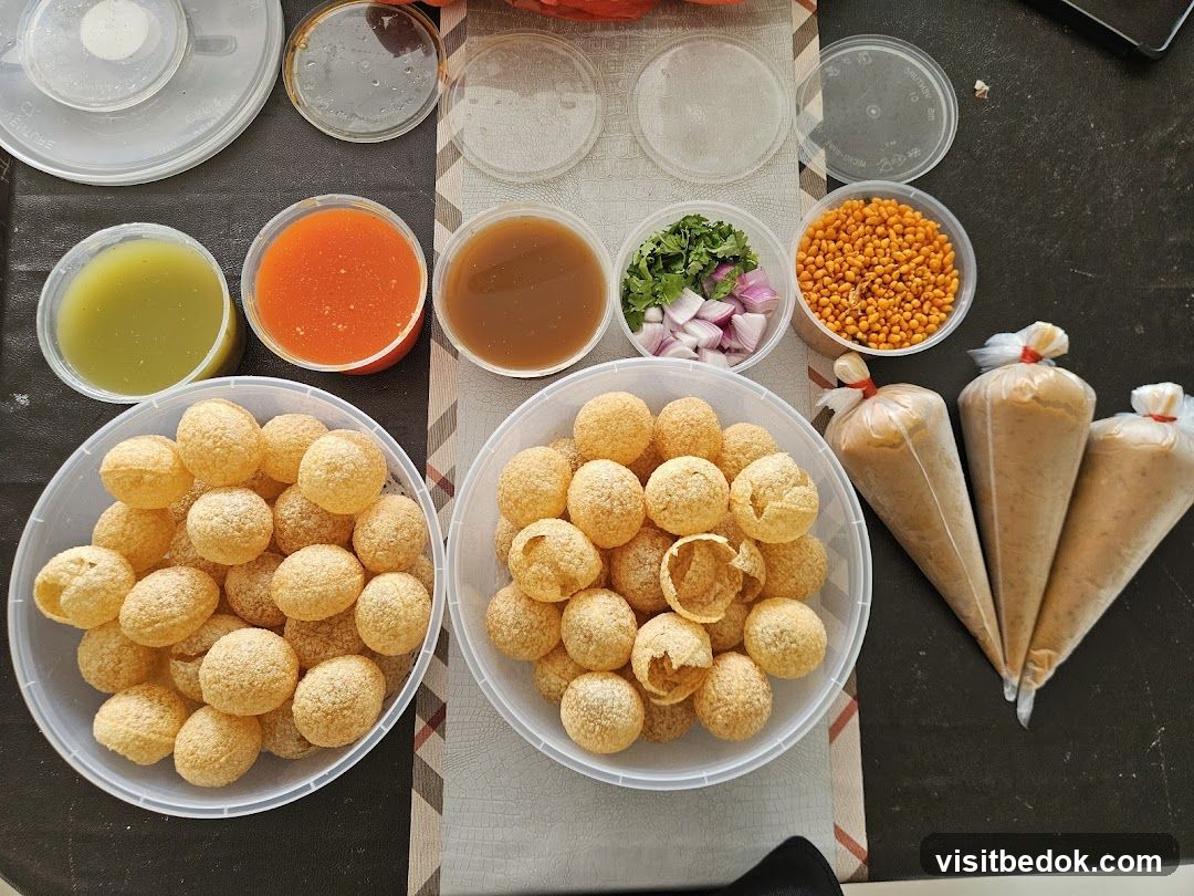 Pani Puri Ingredients