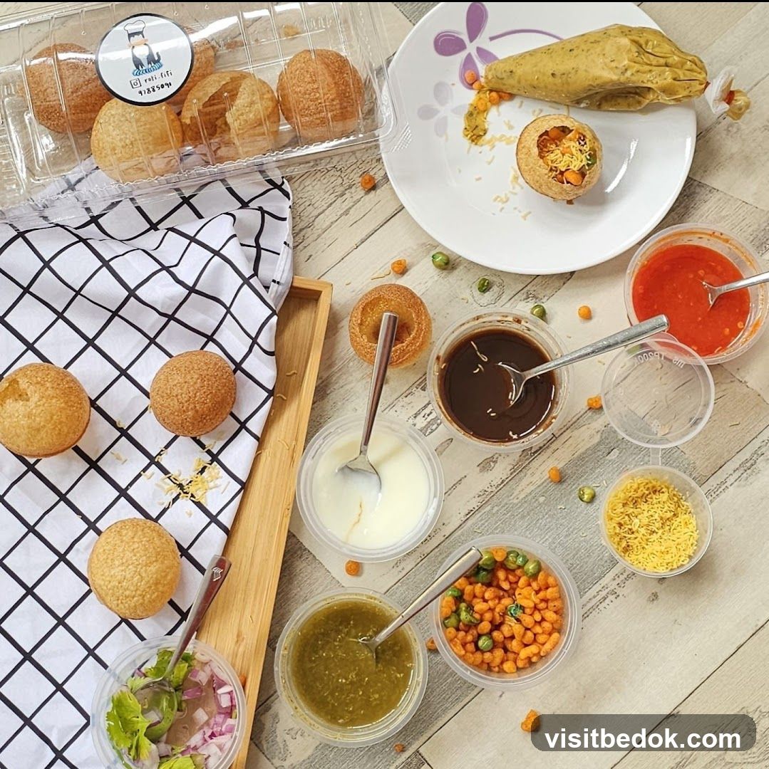 Golgappa Platter