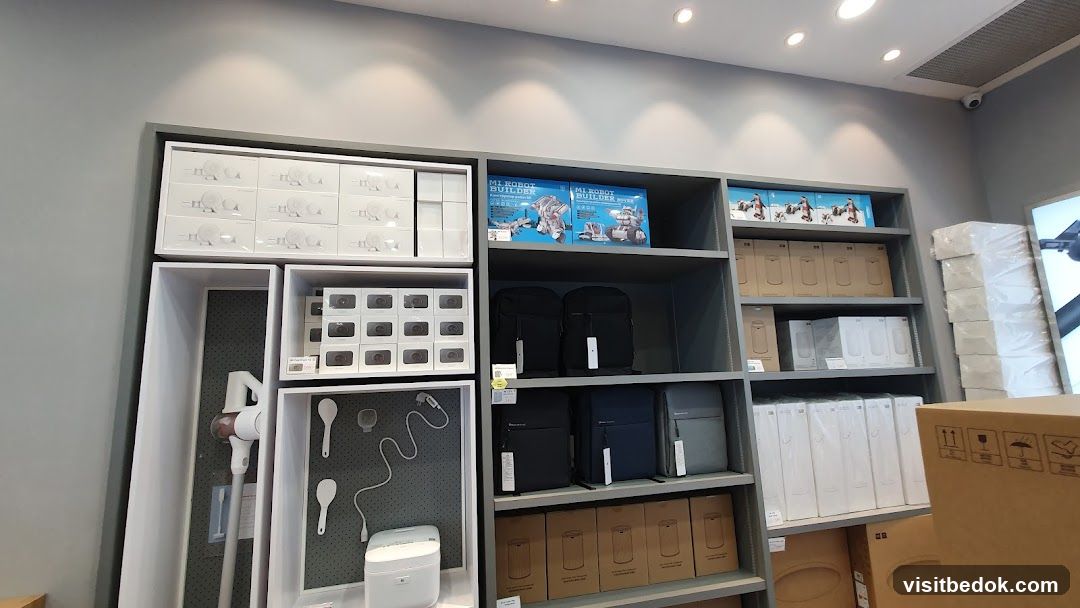 Store Display of Electronics and Accessories