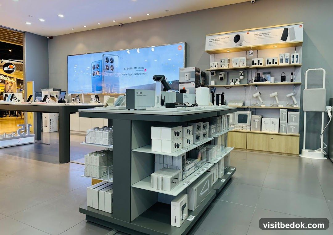 Electronics Store Display
