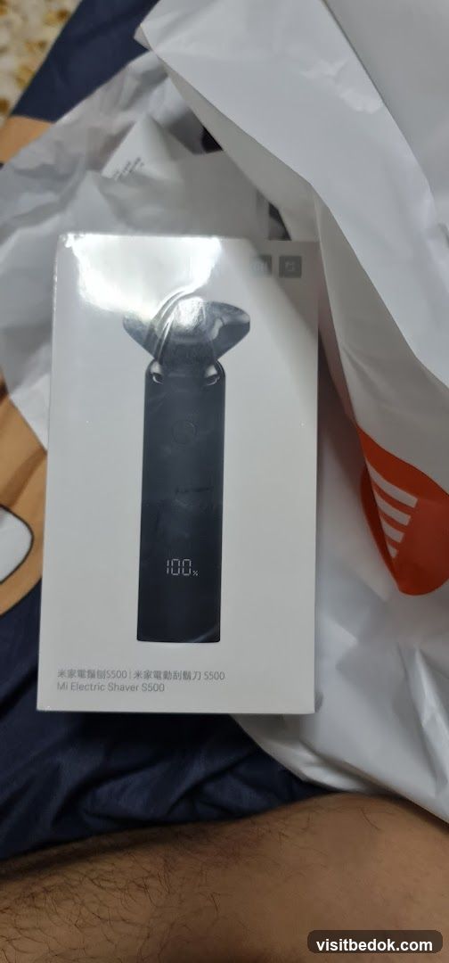 Mi Electric Shaver S500 Box
