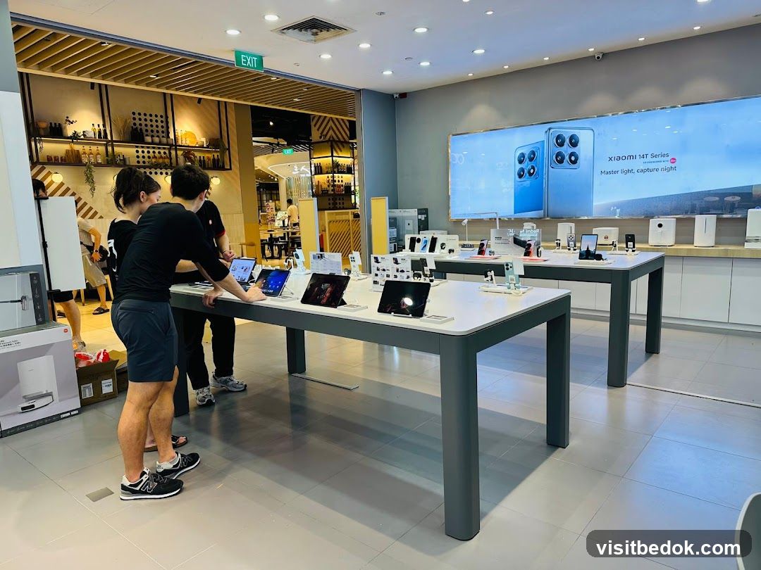 Electronics Store Display