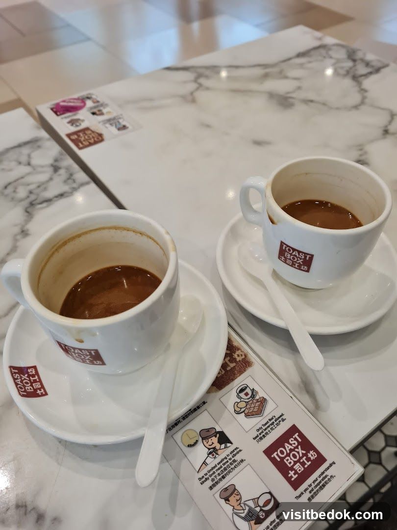 Coffee Cups and Menu