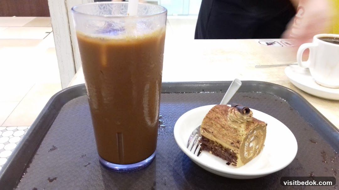 Iced Coffee and Cake