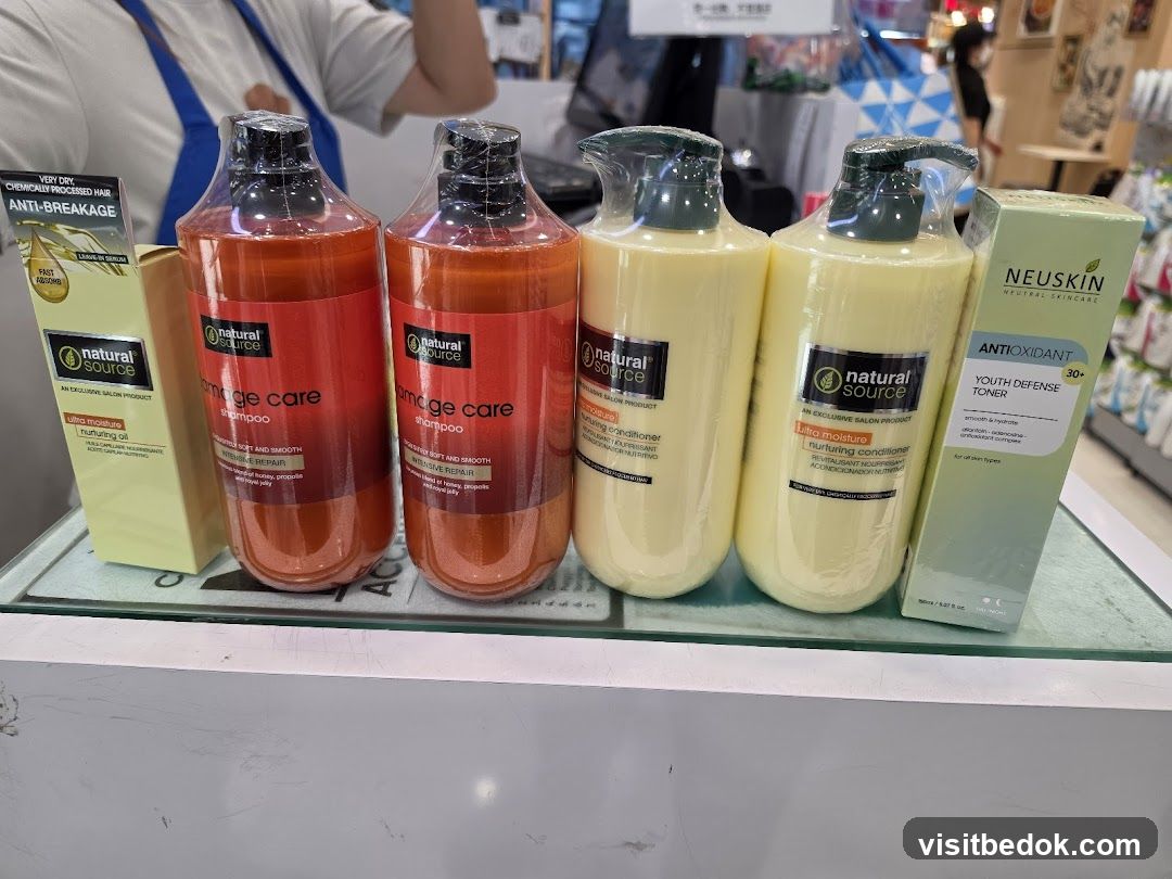 Skincare and Haircare Products