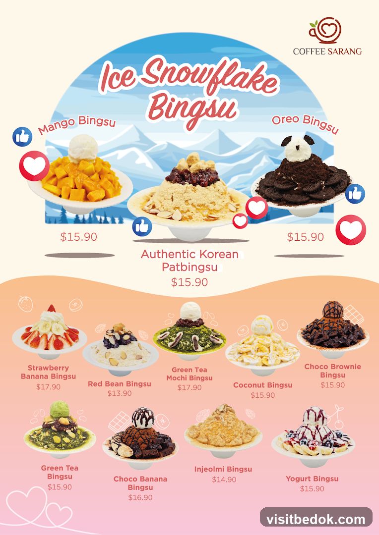 Ice Snowflake Bingsu
