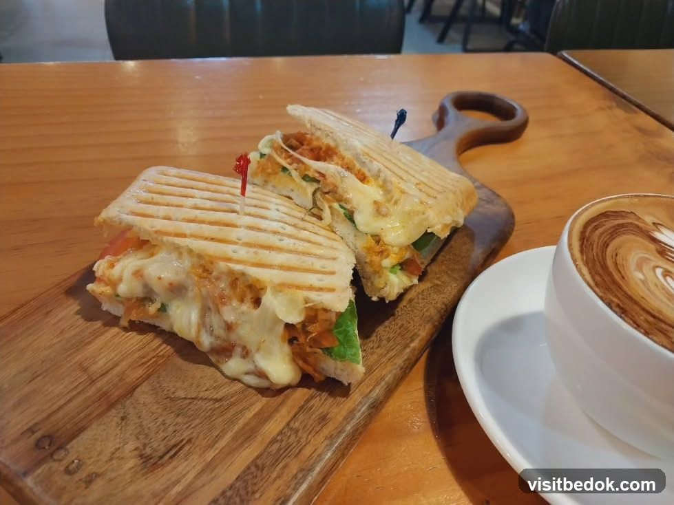 Panini and Coffee
