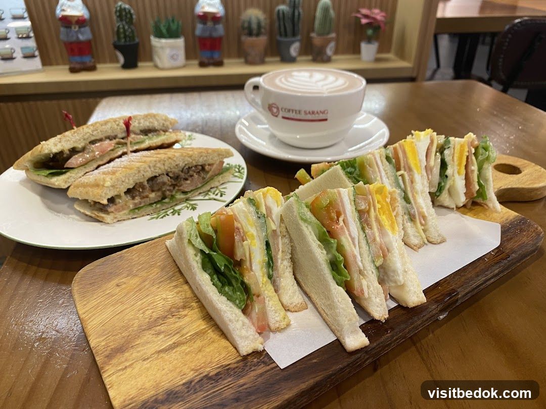 Sandwiches and Coffee
