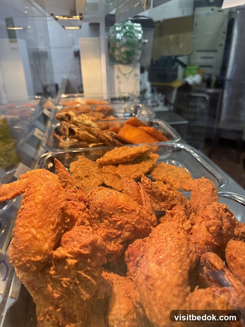 Fried Chicken Display