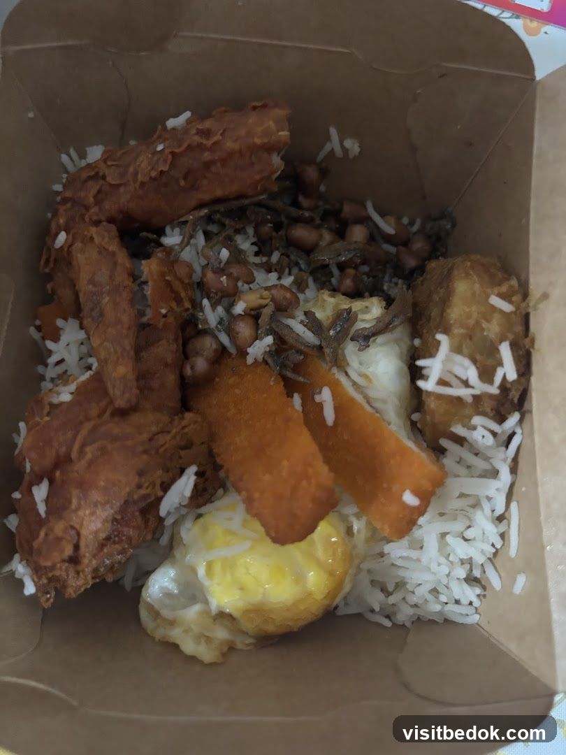 Nasi Lemak Takeaway Box