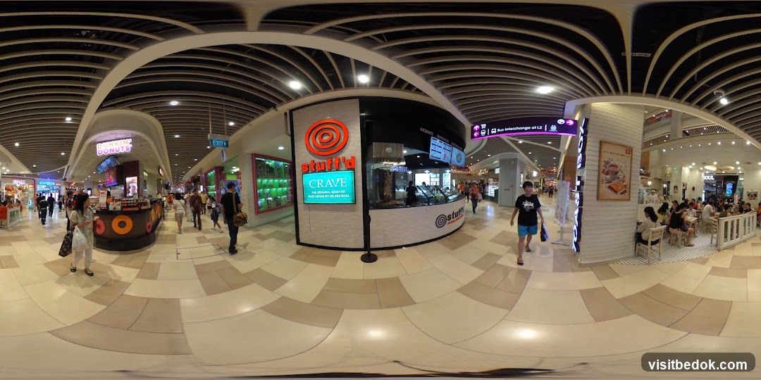 Food court in a mall