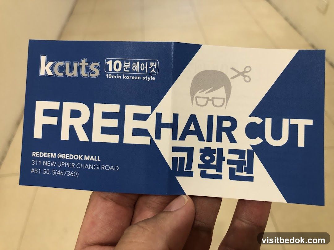 Kcuts Free Haircut Voucher