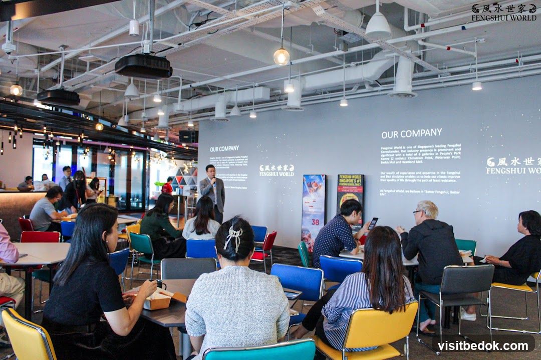Presentation in a modern office space