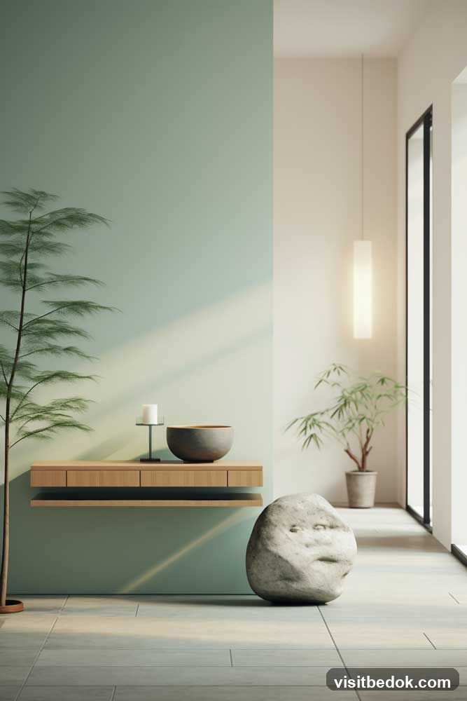 Modern Interior with Natural Elements