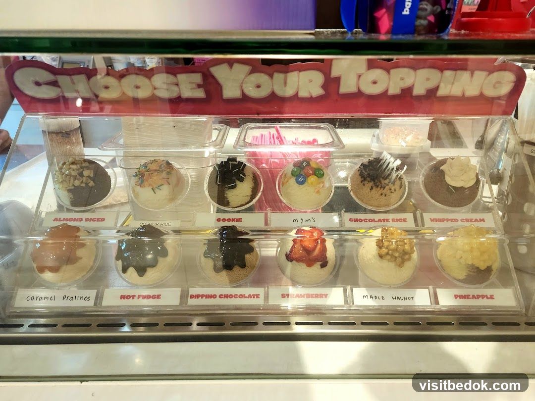 Toppings Display