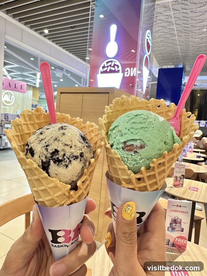 Two Ice Cream Cones