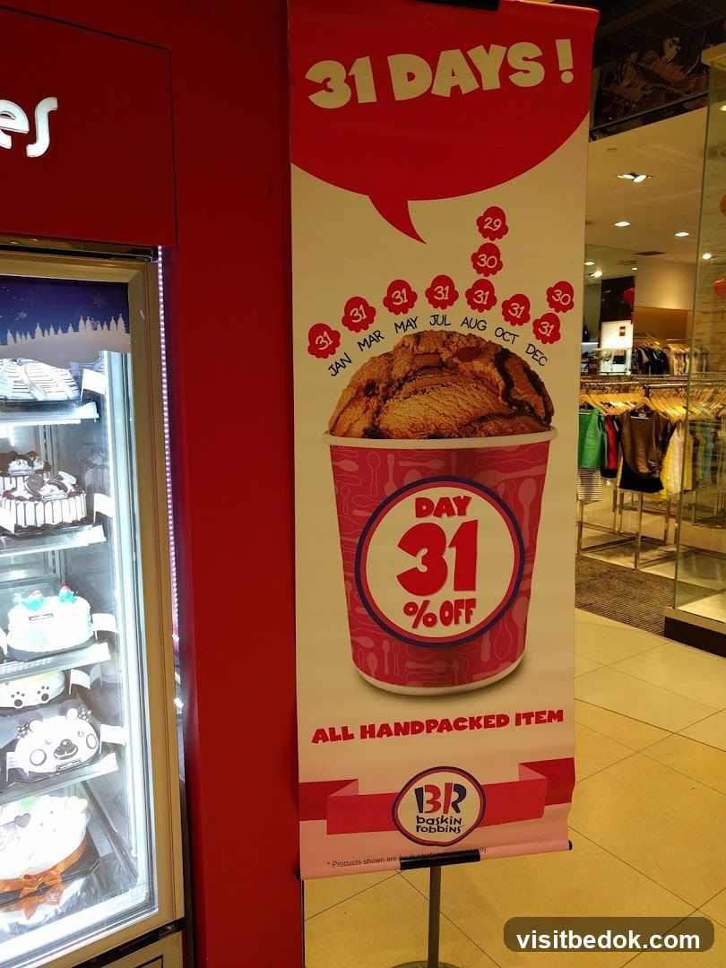 Baskin Robbins 31 Days Promotion